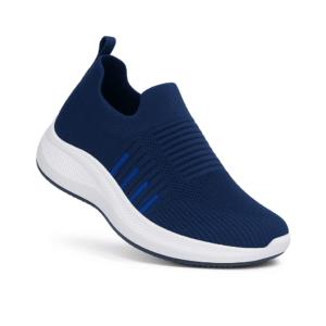 Walk SkechFlex Blue Knit Slip-On Skechers