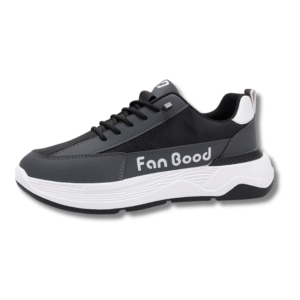 Walk TrendX Fan Bood Black & Grey Chunky Sneakers