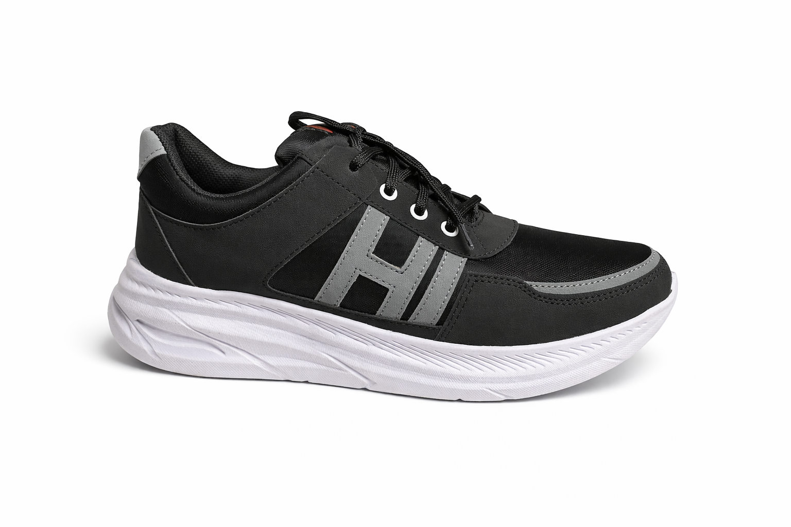 StreetBasic Black Casual Shoes - Image 3