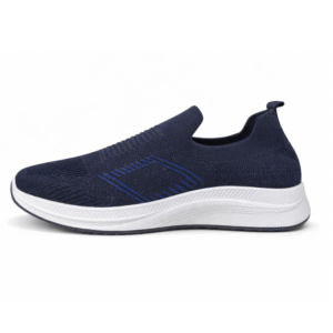 Navy Blue Square Skechers By Walk – Lightweight Comfort Knit Shoes