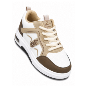 Walk Brown & White Chunky Sneakers